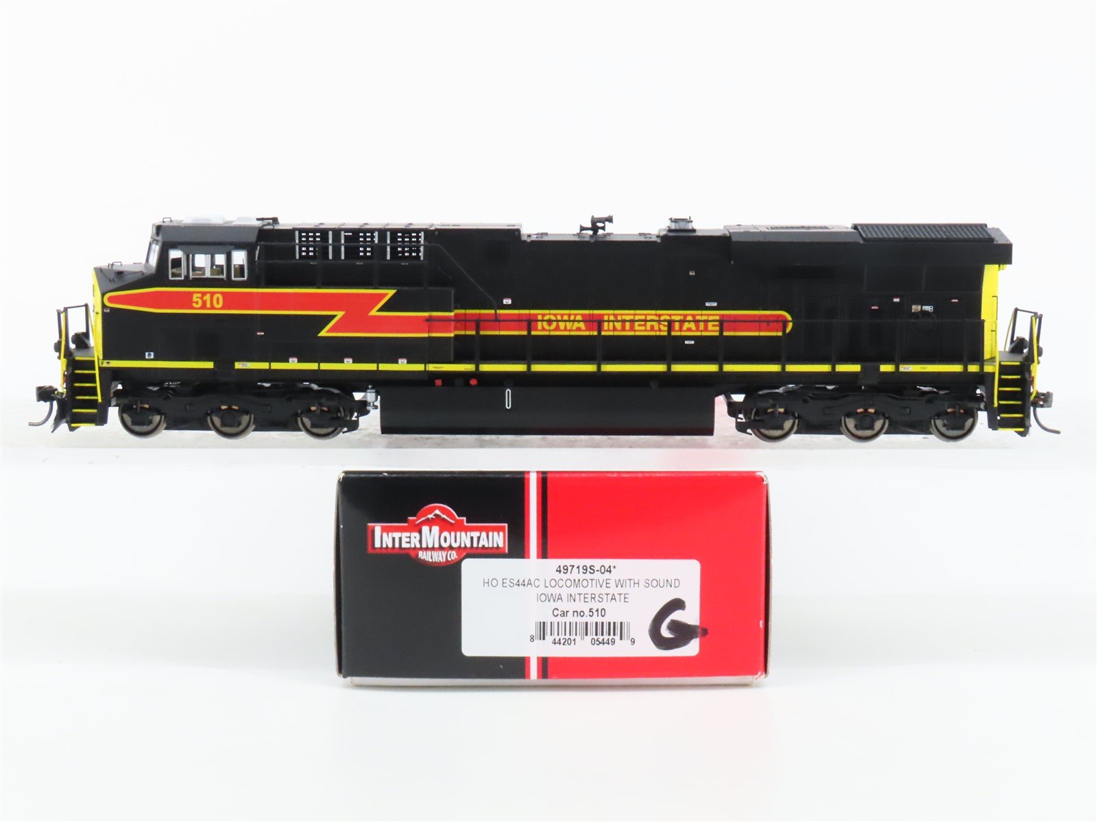 HO Intermountain 49719S-04 IAIS Iowa Interstate ES44AC Diesel #510 w/DCC & Sound