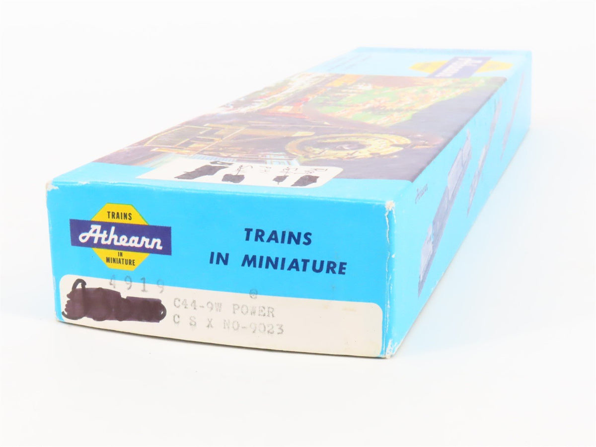 HO Scale Athearn 4919 CSX Railway C44-9W Diesel Locomotive #9023