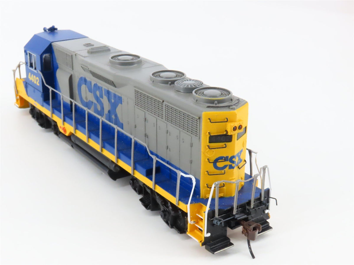 HO Scale Bachmann CSX Railroad 9 Car Diesl Train Set #4402 - DCC Equipped