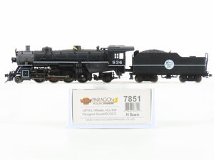 N Broadway BLI 7851 ACL Atlantic Coast Line 2-8-2 Mikado Steam #836 w/ Paragon4