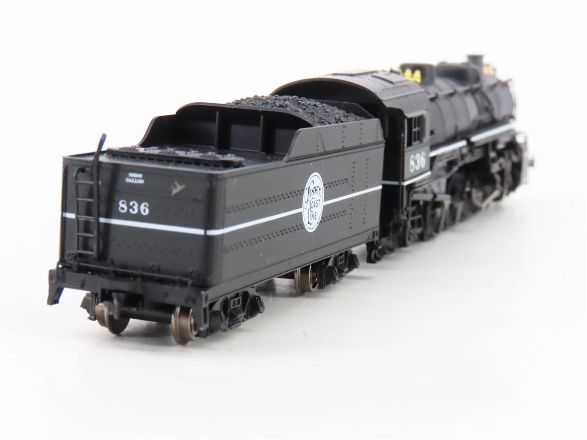 N Broadway BLI 7851 ACL Atlantic Coast Line 2-8-2 Mikado Steam #836 w/ Paragon4