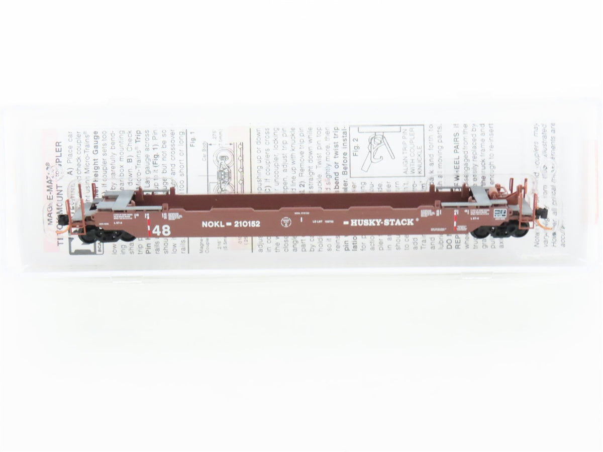 N Micro-Trains MTL 13500052 NOKL Northwestern Oklahoma 70&#39; Husky Stack #210152