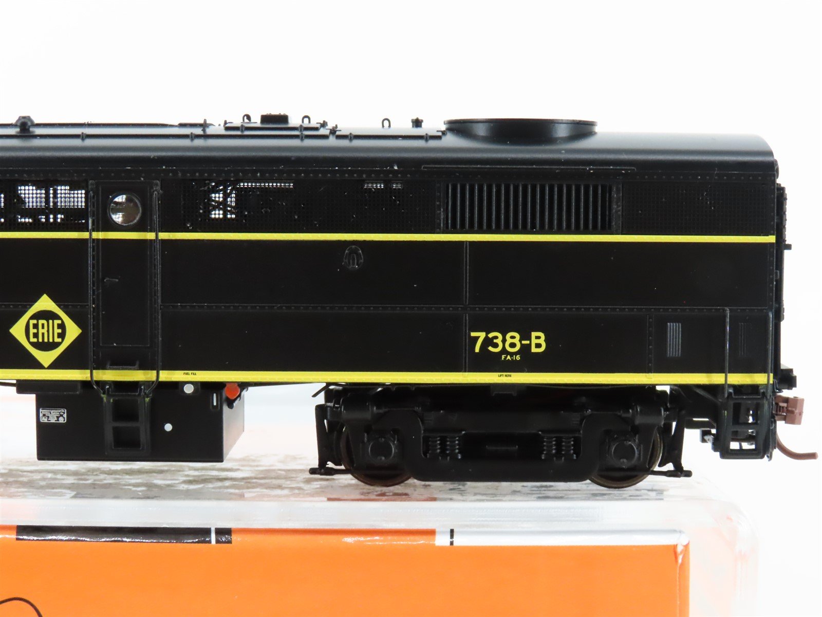 HO Scale Rapido 22521 ERIE Railroad ALCO FB-2 Diesel #738-B w/ DCC & Sound
