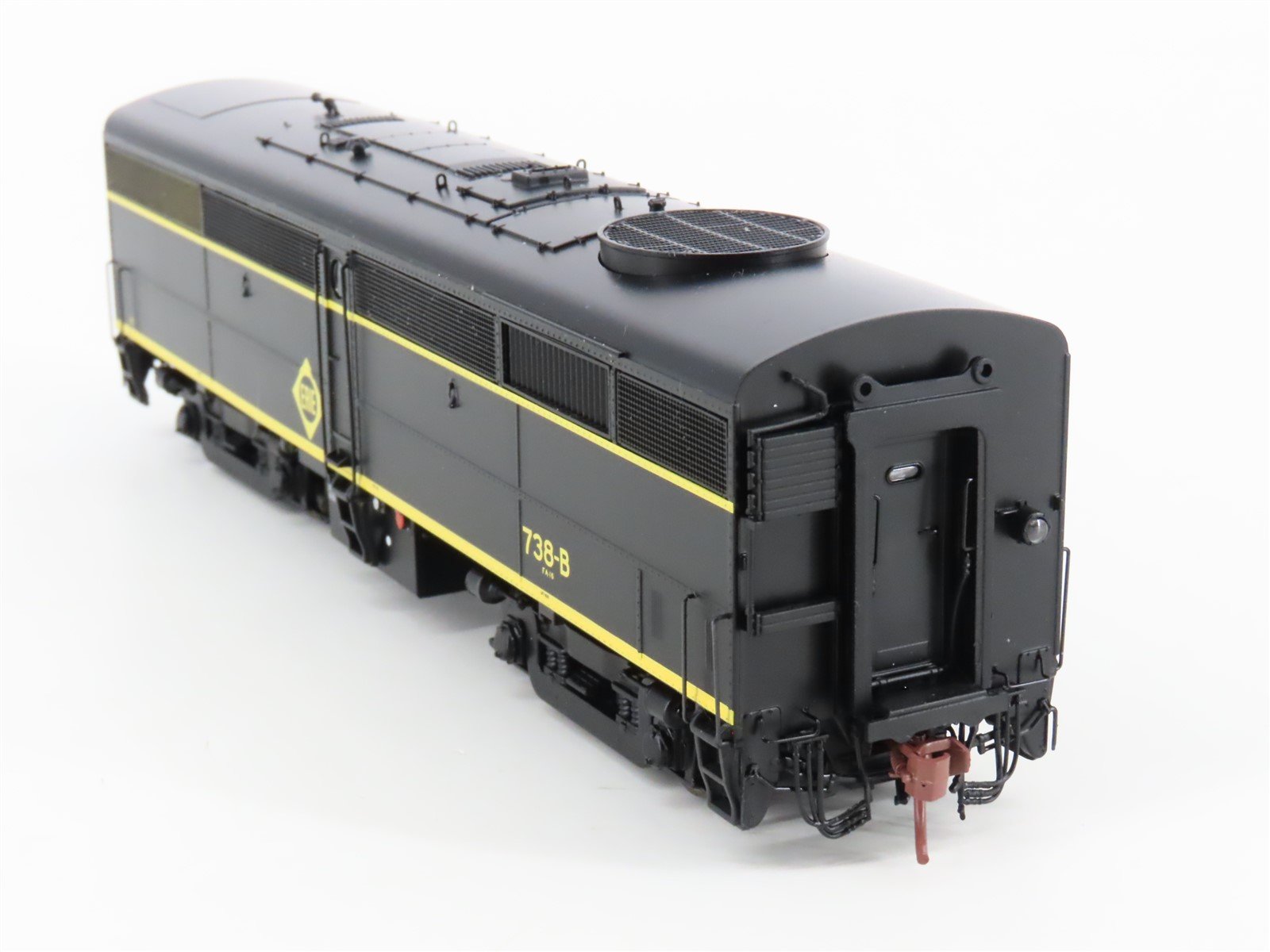 HO Scale Rapido 22521 ERIE Railroad ALCO FB-2 Diesel #738-B w/ DCC & Sound