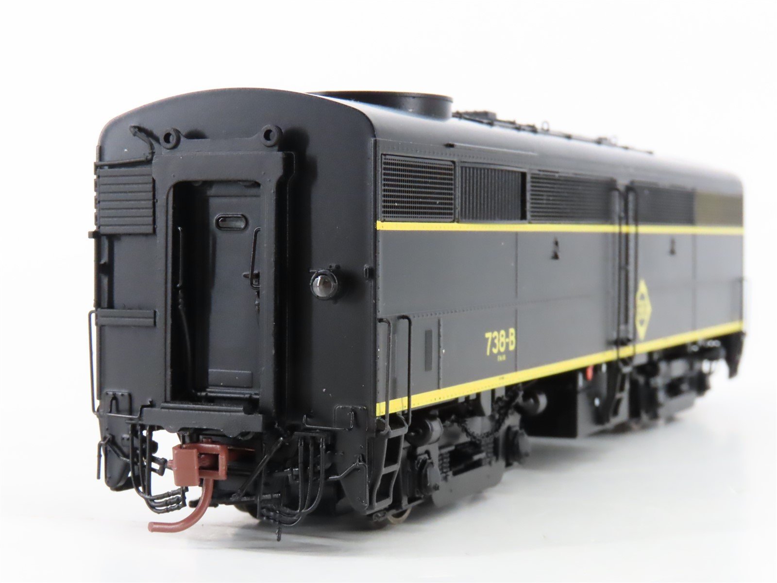 HO Scale Rapido 22521 ERIE Railroad ALCO FB-2 Diesel #738-B w/ DCC & Sound