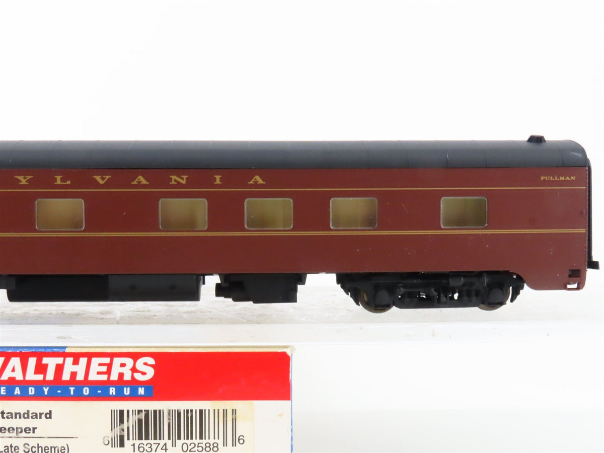 HO Walthers 932-6707 PRR Pennsylvania Pullman Standard 4-2-2 Sleeper Passenger