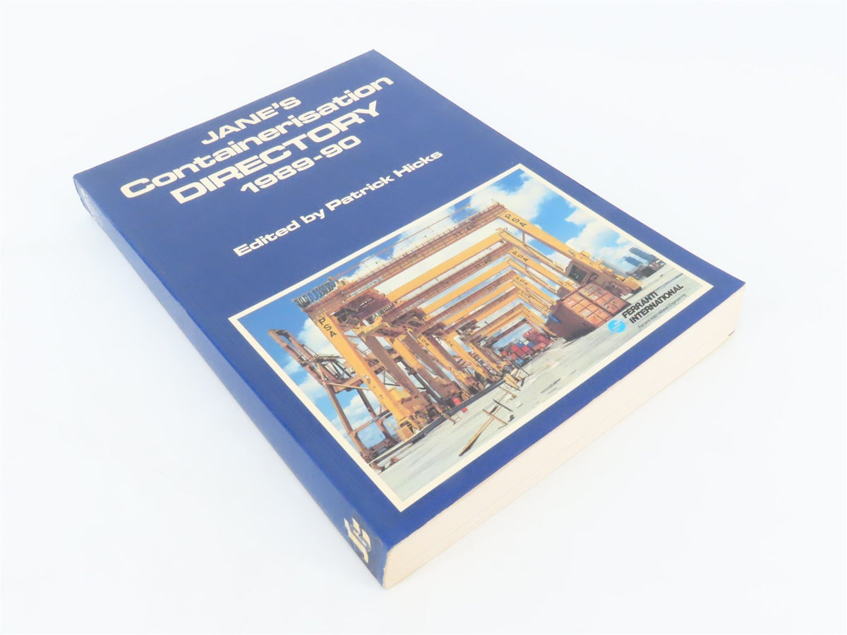 Jane&#39;s Containerisation Directory 1989-90 by Patrick Hicks, Editor ©1989 SC Book