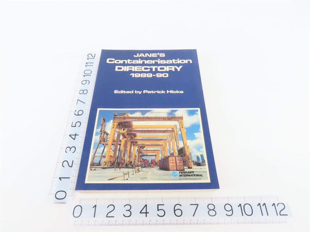 Jane&#39;s Containerisation Directory 1989-90 by Patrick Hicks, Editor ©1989 SC Book