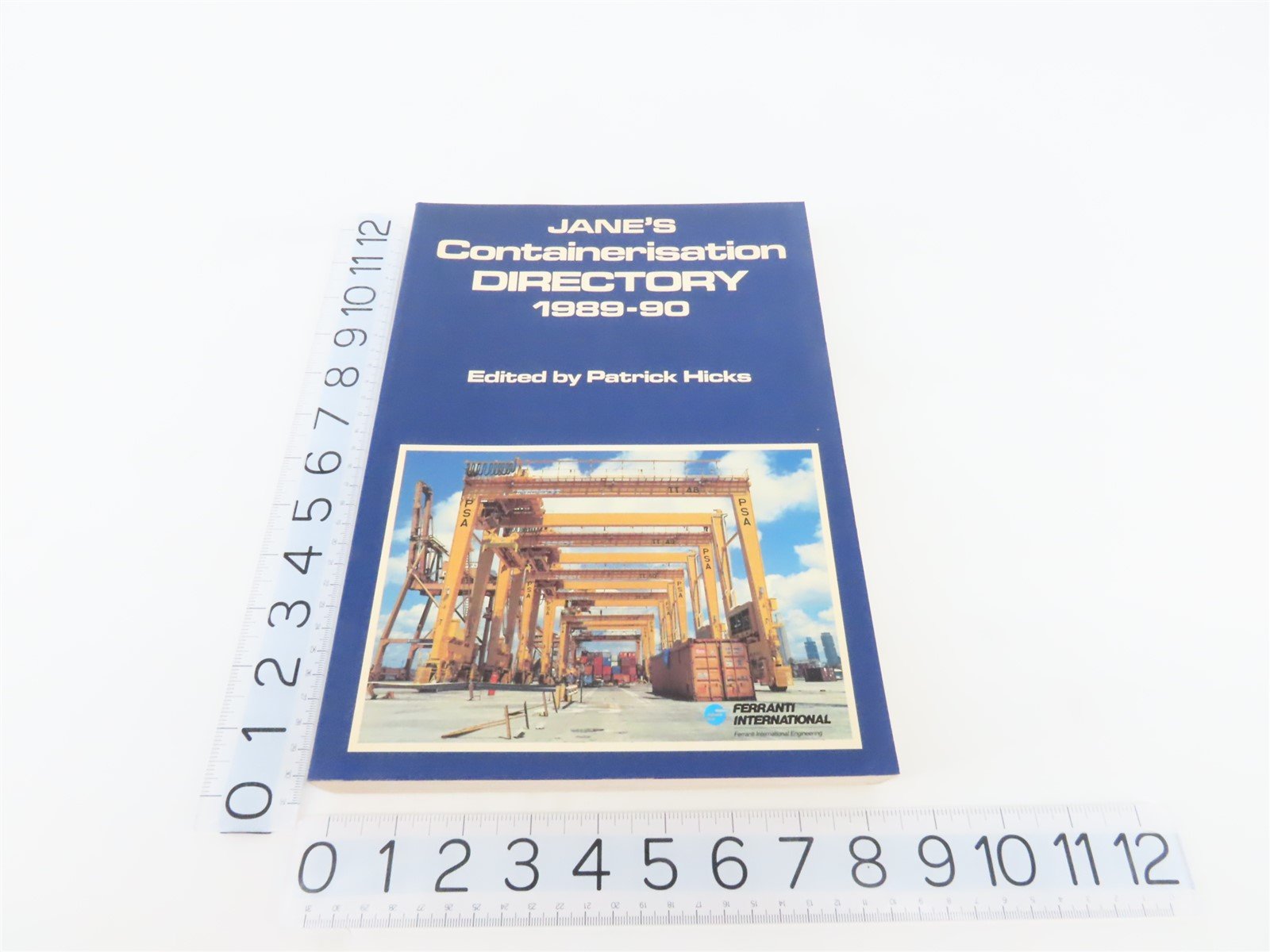Jane's Containerisation Directory 1989-90 by Patrick Hicks, Editor ©1989 SC Book