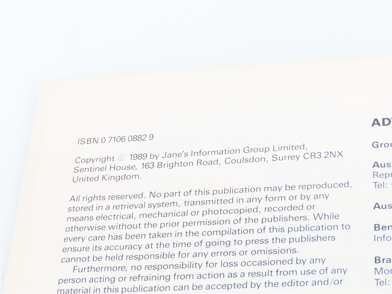 Jane's Containerisation Directory 1989-90 by Patrick Hicks, Editor ©1989 SC Book