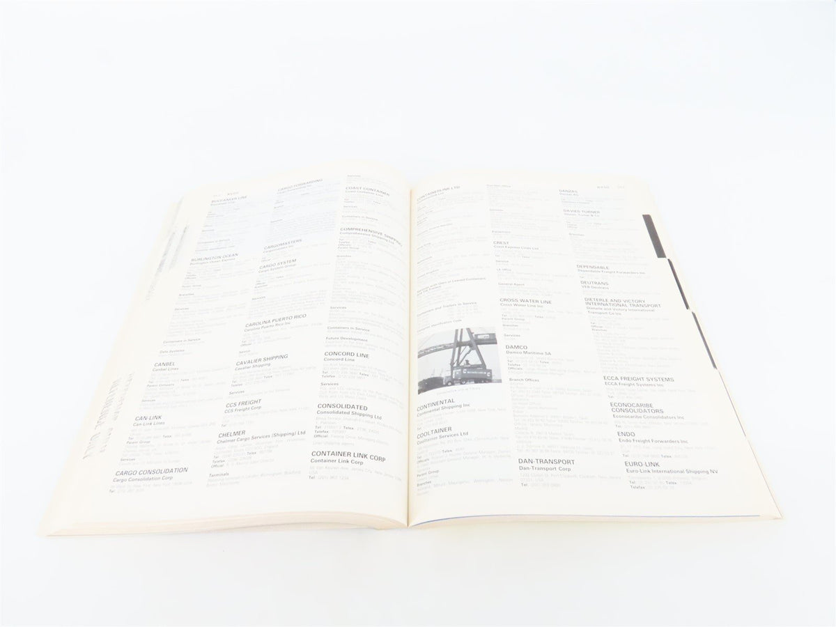 Jane&#39;s Containerisation Directory 1989-90 by Patrick Hicks, Editor ©1989 SC Book