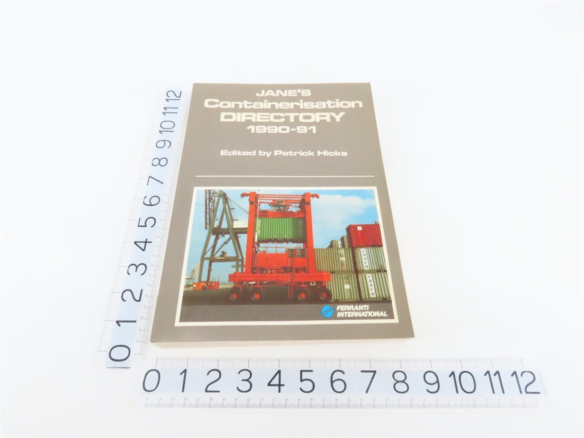 Jane&#39;s Containerisation Directory 1990-91 by Patrick Hicks, Editor ©1990 SC Book