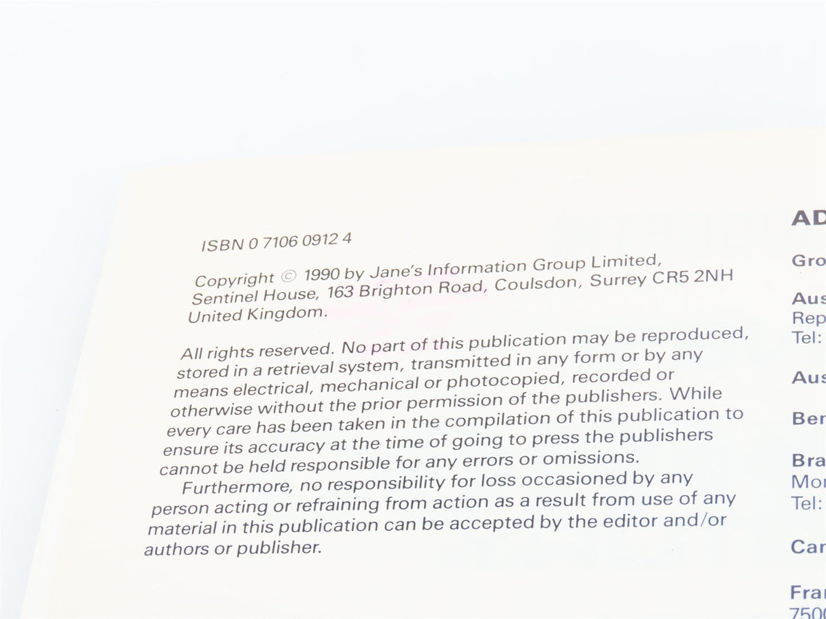 Jane&#39;s Containerisation Directory 1990-91 by Patrick Hicks, Editor ©1990 SC Book