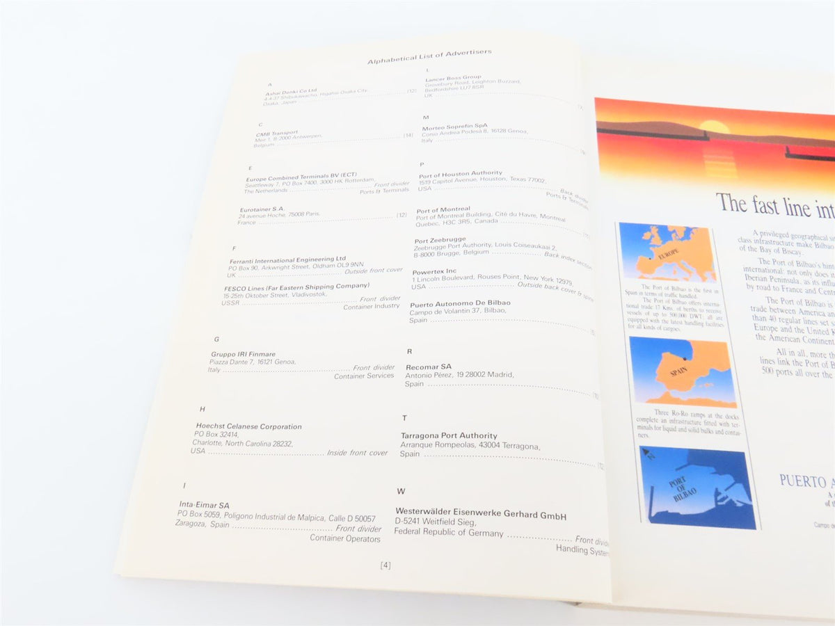 Jane&#39;s Containerisation Directory 1990-91 by Patrick Hicks, Editor ©1990 SC Book