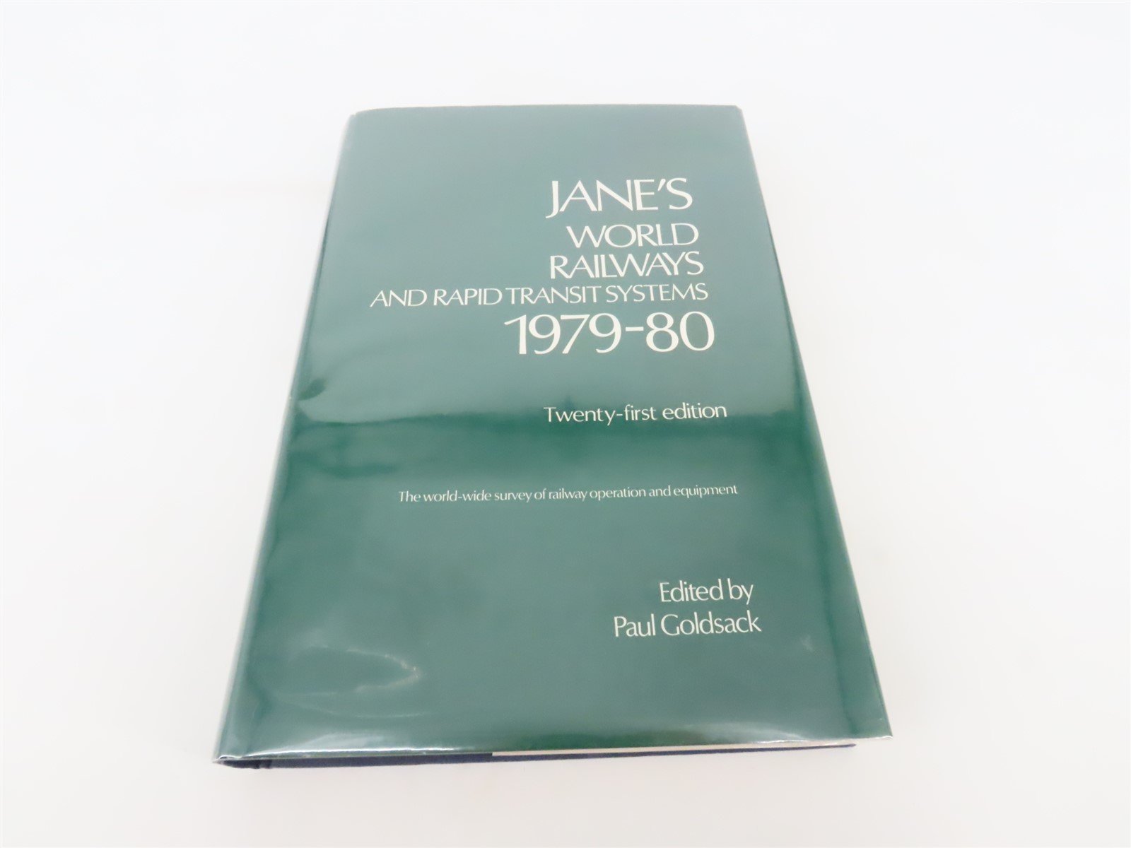 Jane's World Railways & Rapid Transit Systems 1979-80 by Goldsack, Editor HC Bk