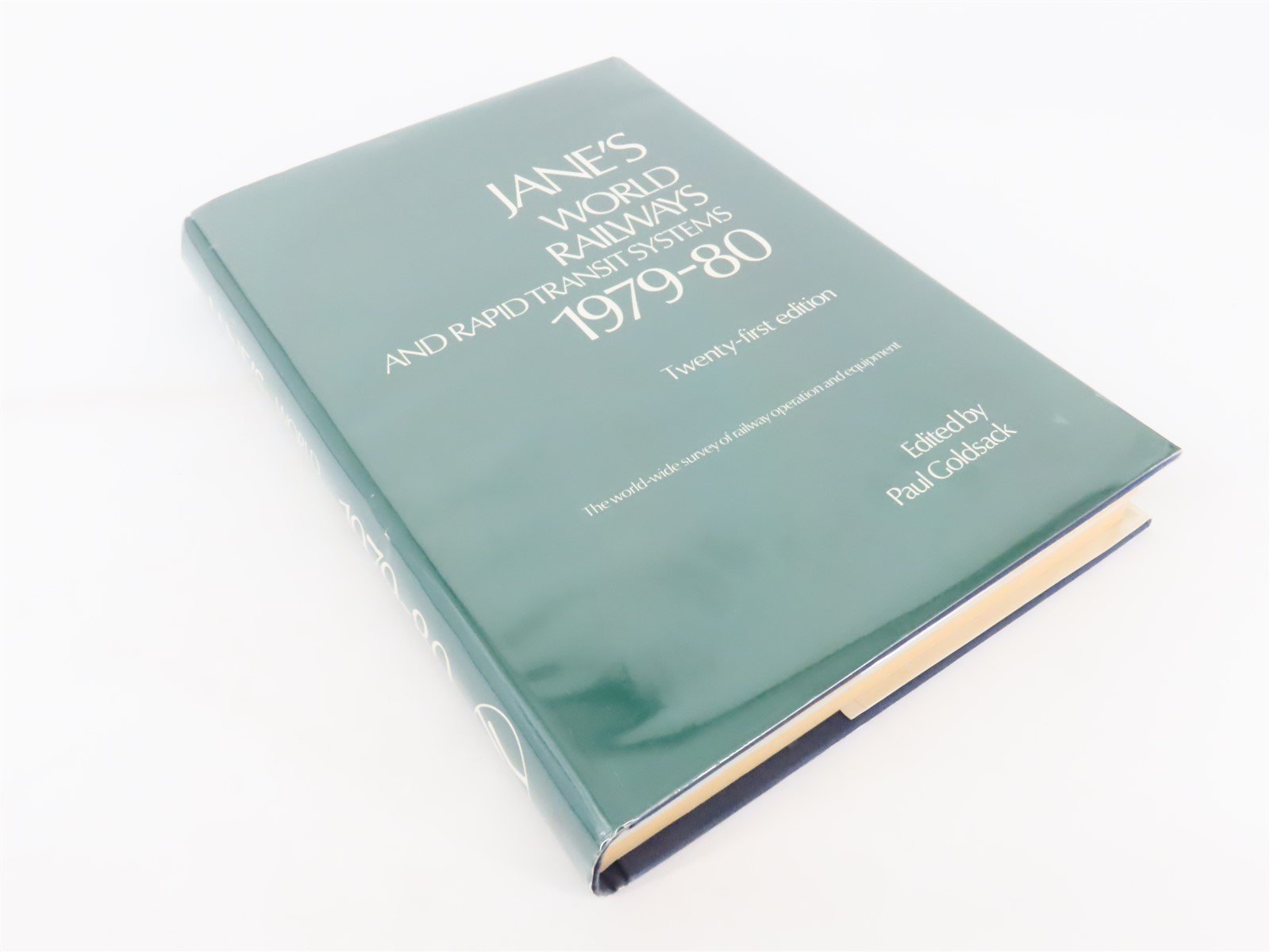 Jane's World Railways & Rapid Transit Systems 1979-80 by Goldsack, Editor HC Bk