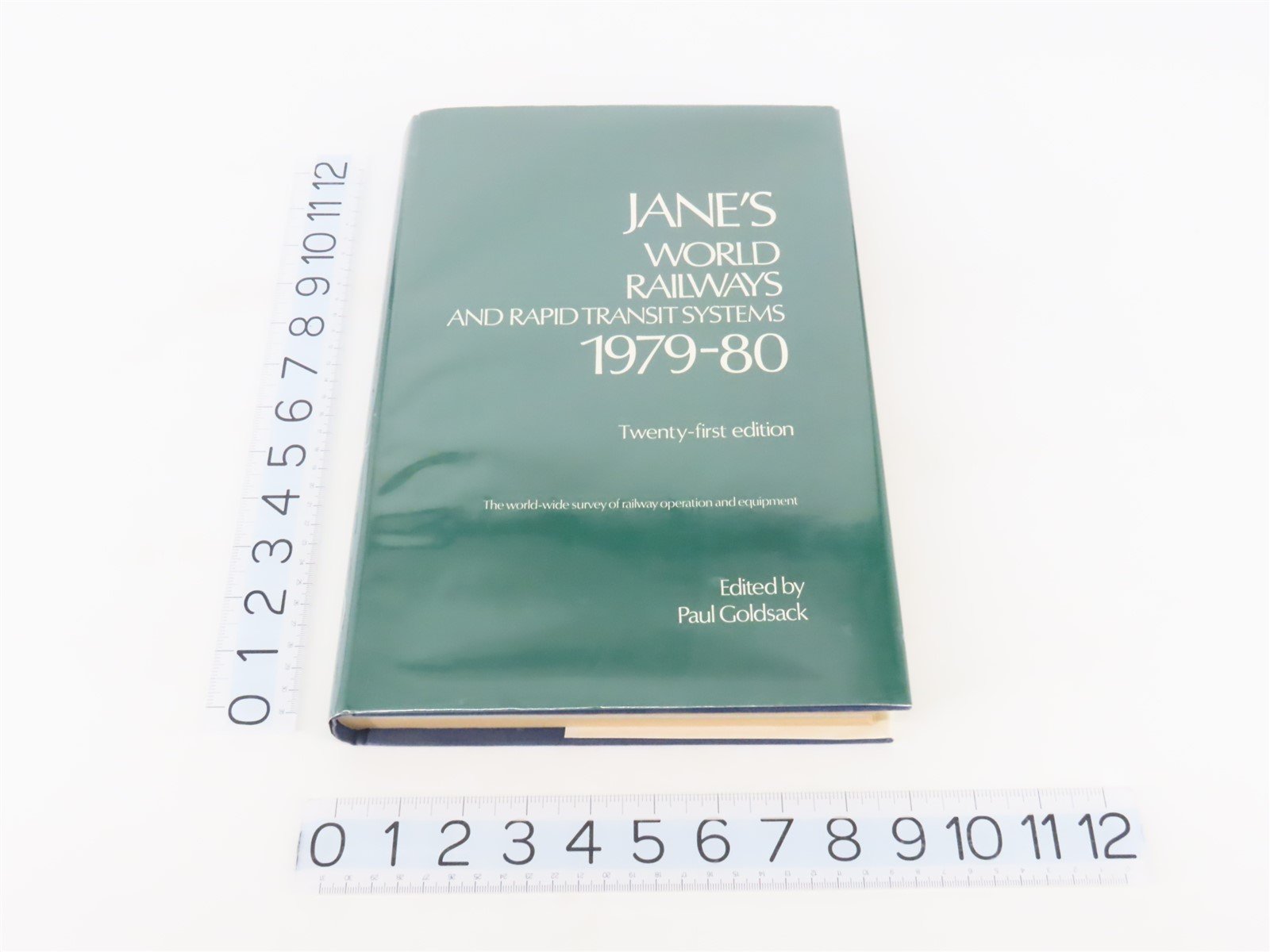 Jane's World Railways & Rapid Transit Systems 1979-80 by Goldsack, Editor HC Bk