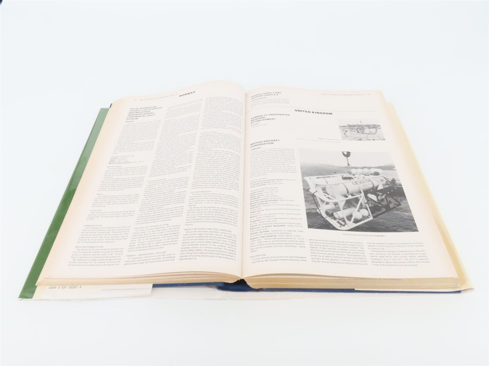 Jane's Ocean Technology 1976-77 by Robert L Trillo, Editor ©1985 HC Book