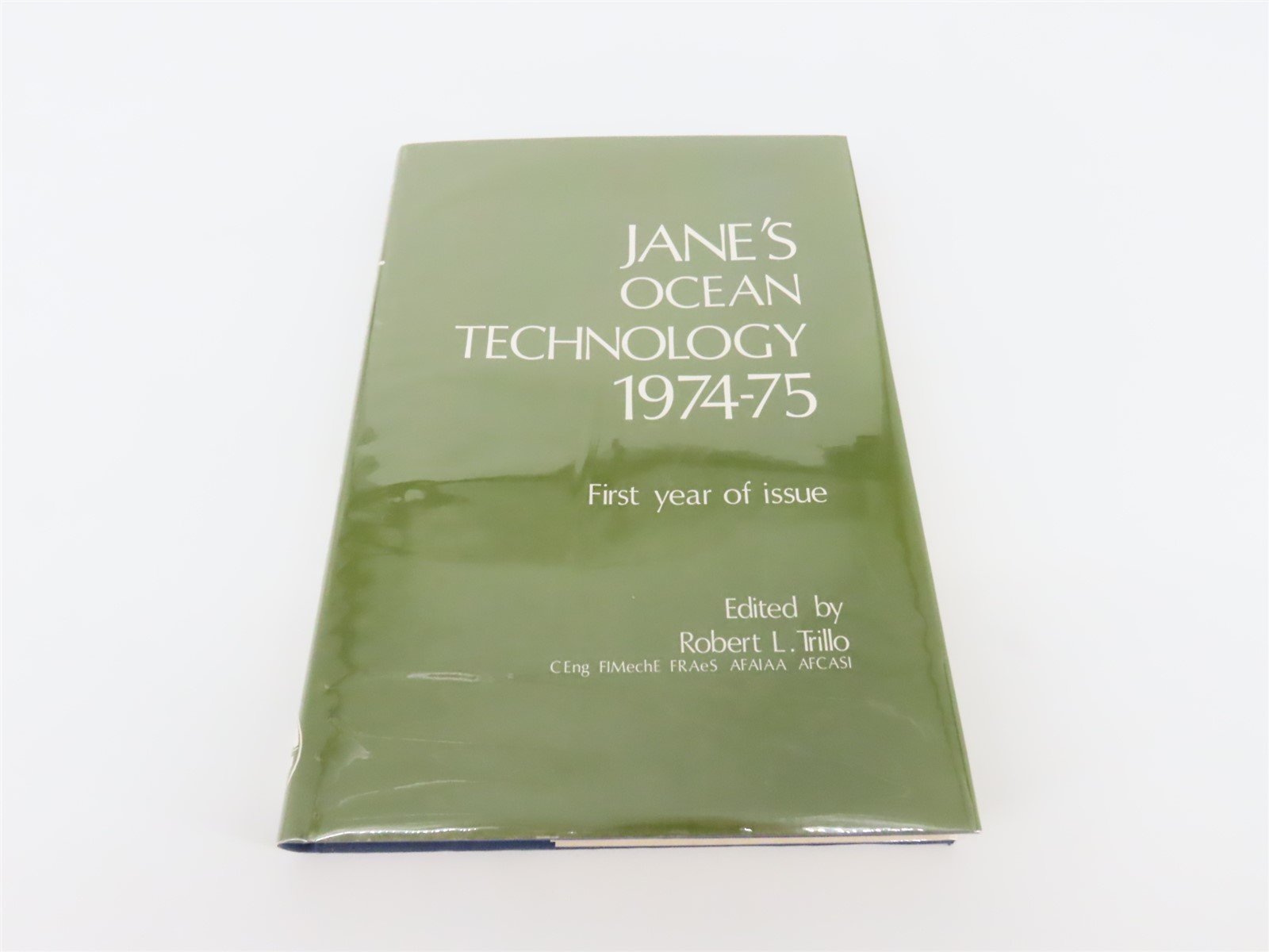 Jane's Ocean Technology 1974-75 by Robert L Trillo, Editor ©1974 HC Book
