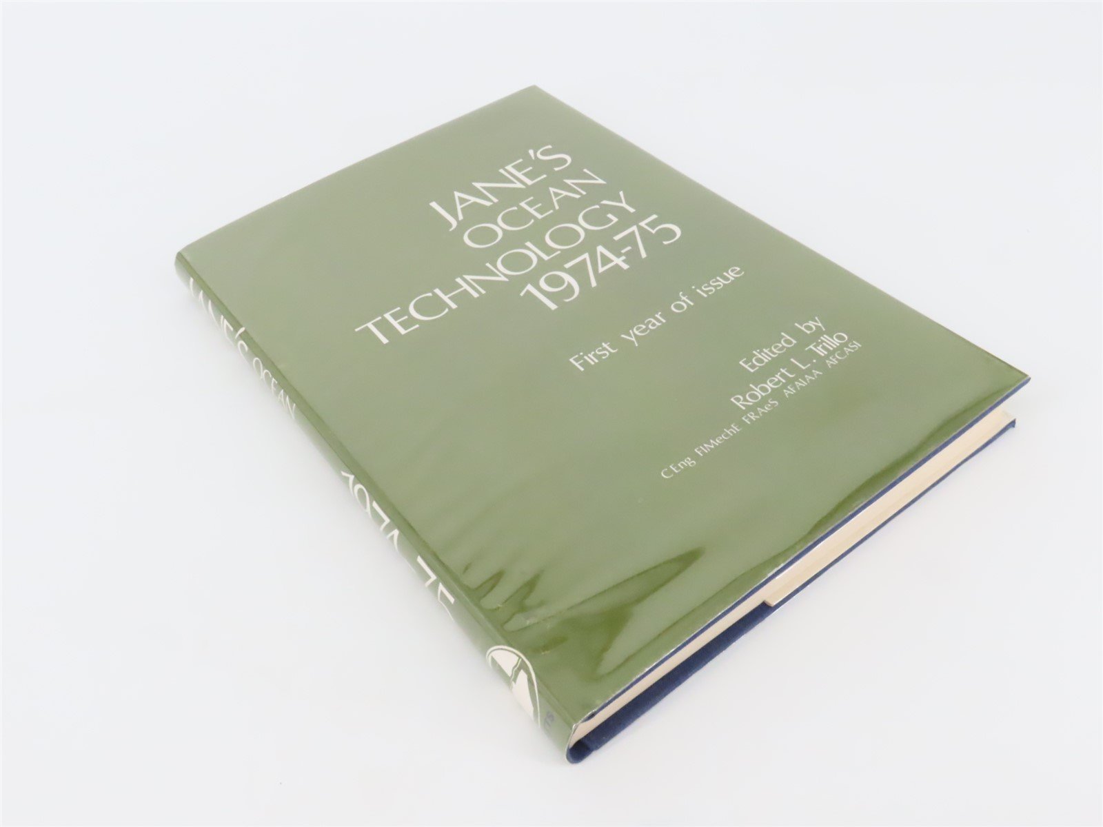 Jane's Ocean Technology 1974-75 by Robert L Trillo, Editor ©1974 HC Book