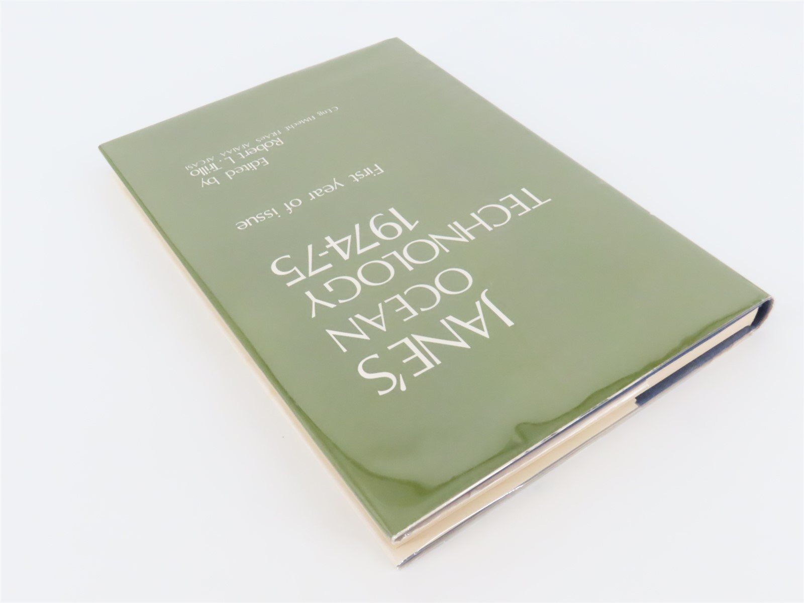 Jane's Ocean Technology 1974-75 by Robert L Trillo, Editor ©1974 HC Book