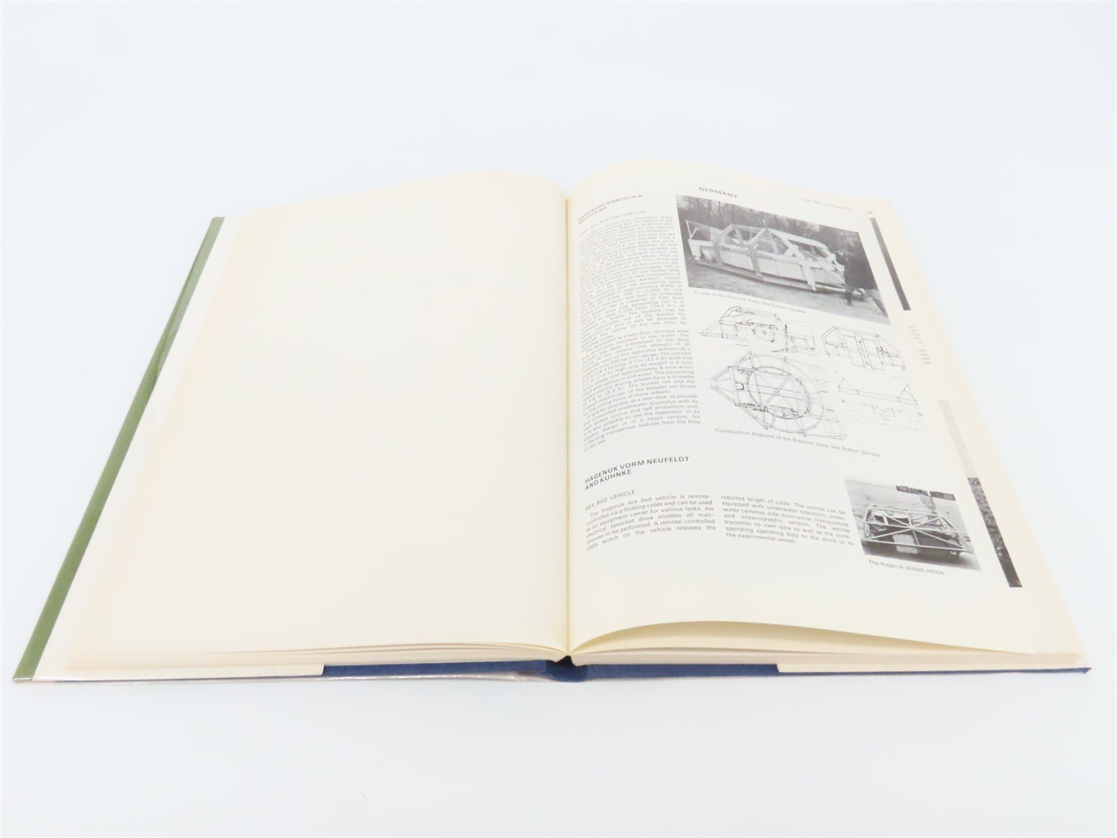 Jane's Ocean Technology 1974-75 by Robert L Trillo, Editor ©1974 HC Book