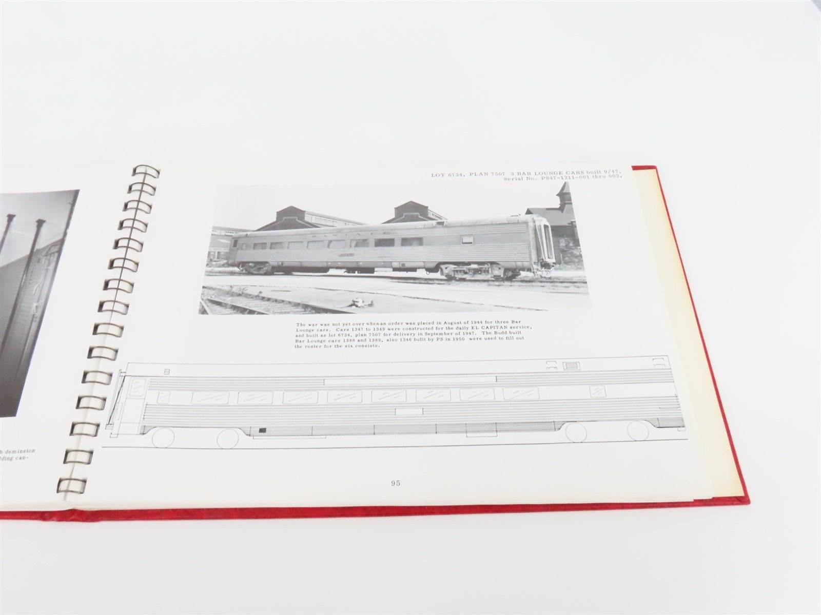 The Official Pullman-Standard Library Vol. 1 Santa Fe by Randall & Ross ©1986