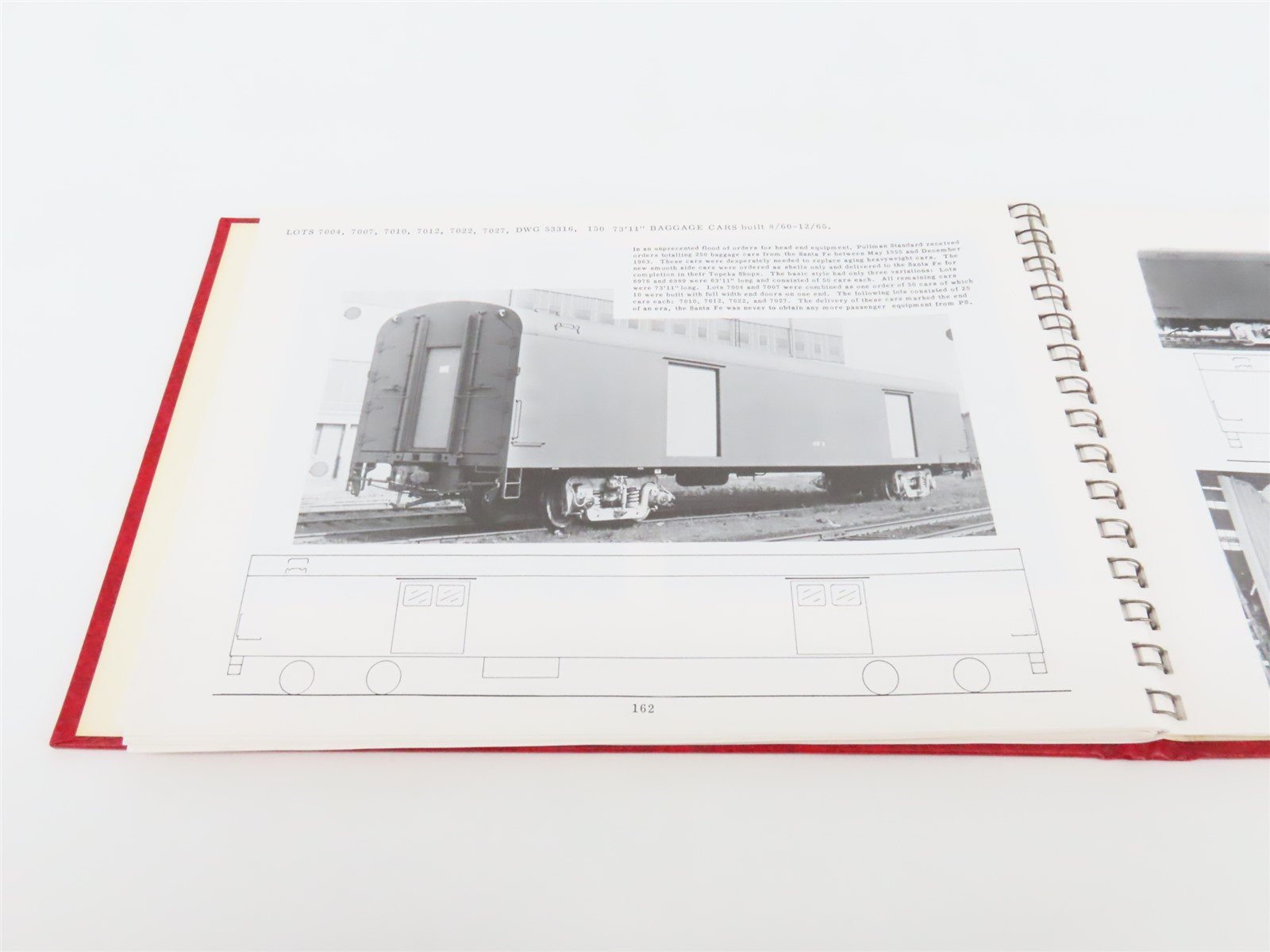 The Official Pullman-Standard Library Vol. 1 Santa Fe by Randall & Ross ©1986