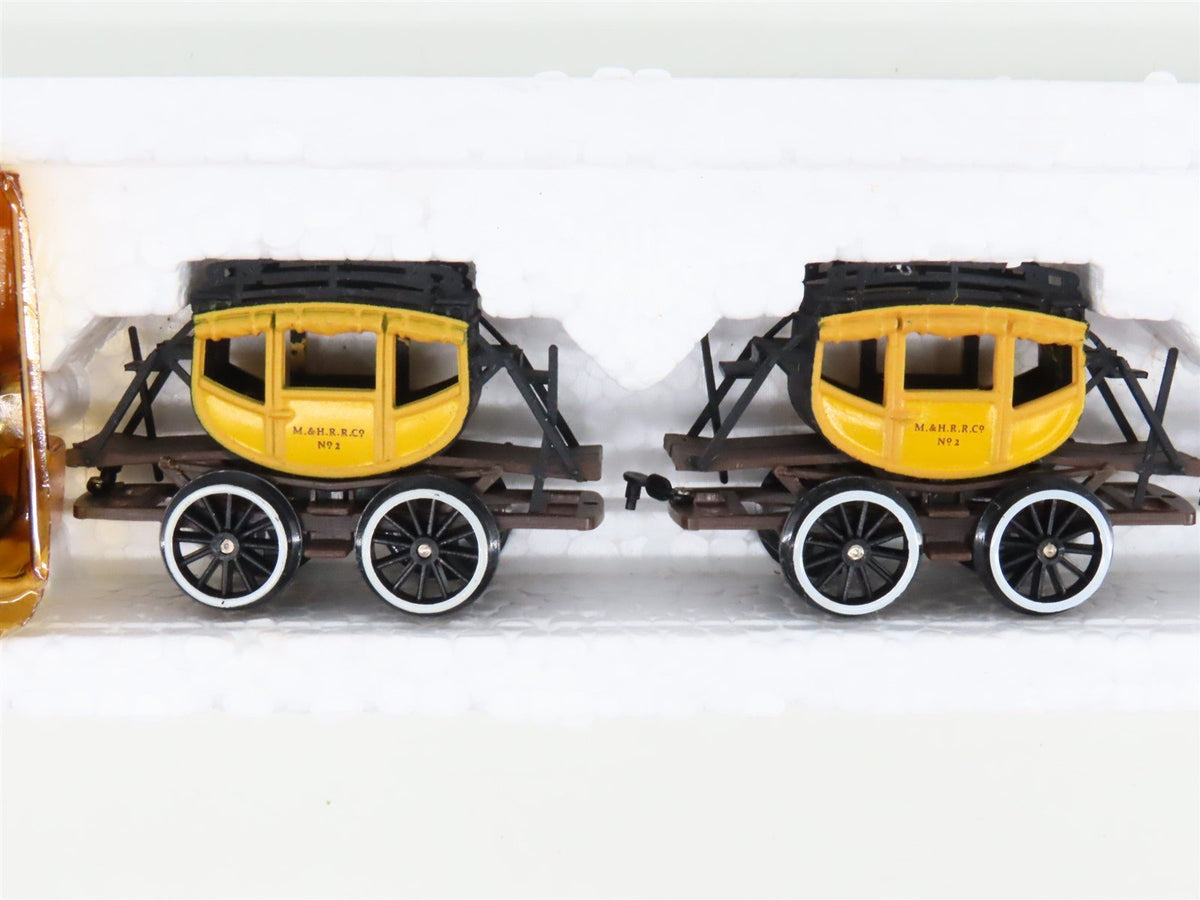 HO Scale Bachmann 40-130 &quot;The DeWitt Clinton&quot; 0-4-0 Steam Passenger Train Set