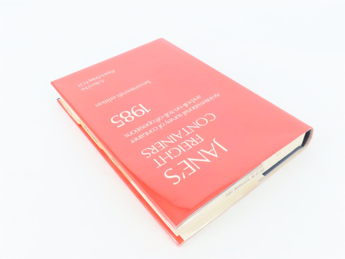 Jane&#39;s Freight Containers Seventeenth Edition by P. Finlay FCIT, Editor ©1985