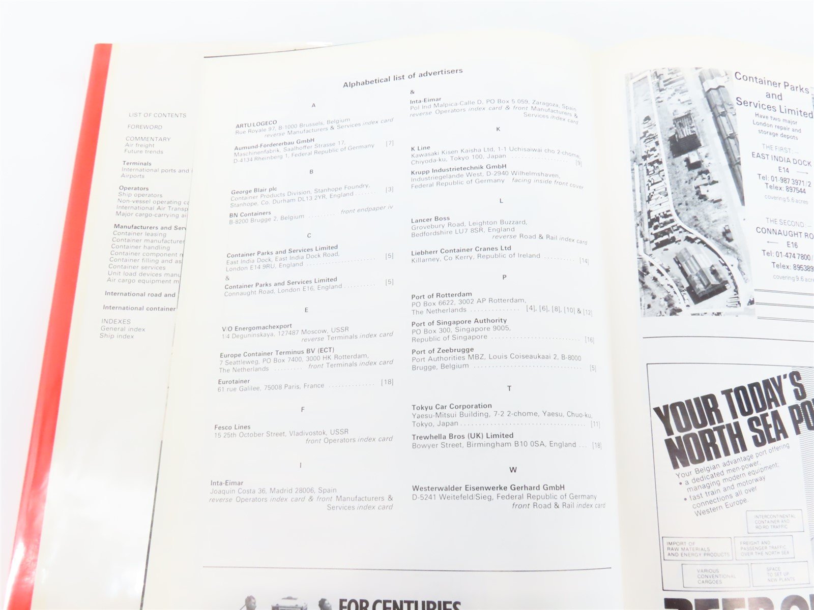 Jane's Freight Containers Seventeenth Edition by P. Finlay FCIT, Editor ©1985