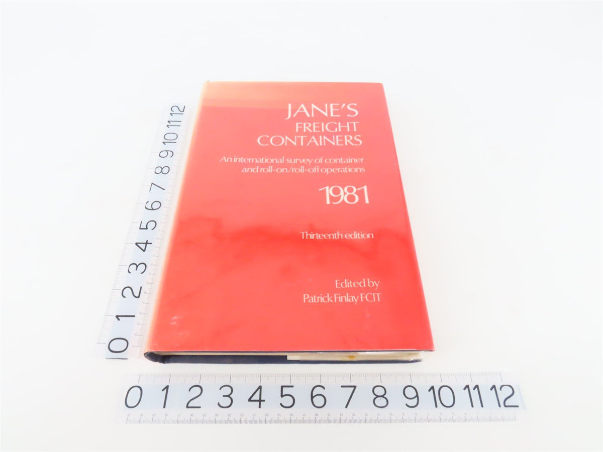Jane&#39;s Freight Containers Thirteenth Edition by P. Finlay FCIT, Editor ©1981 HC