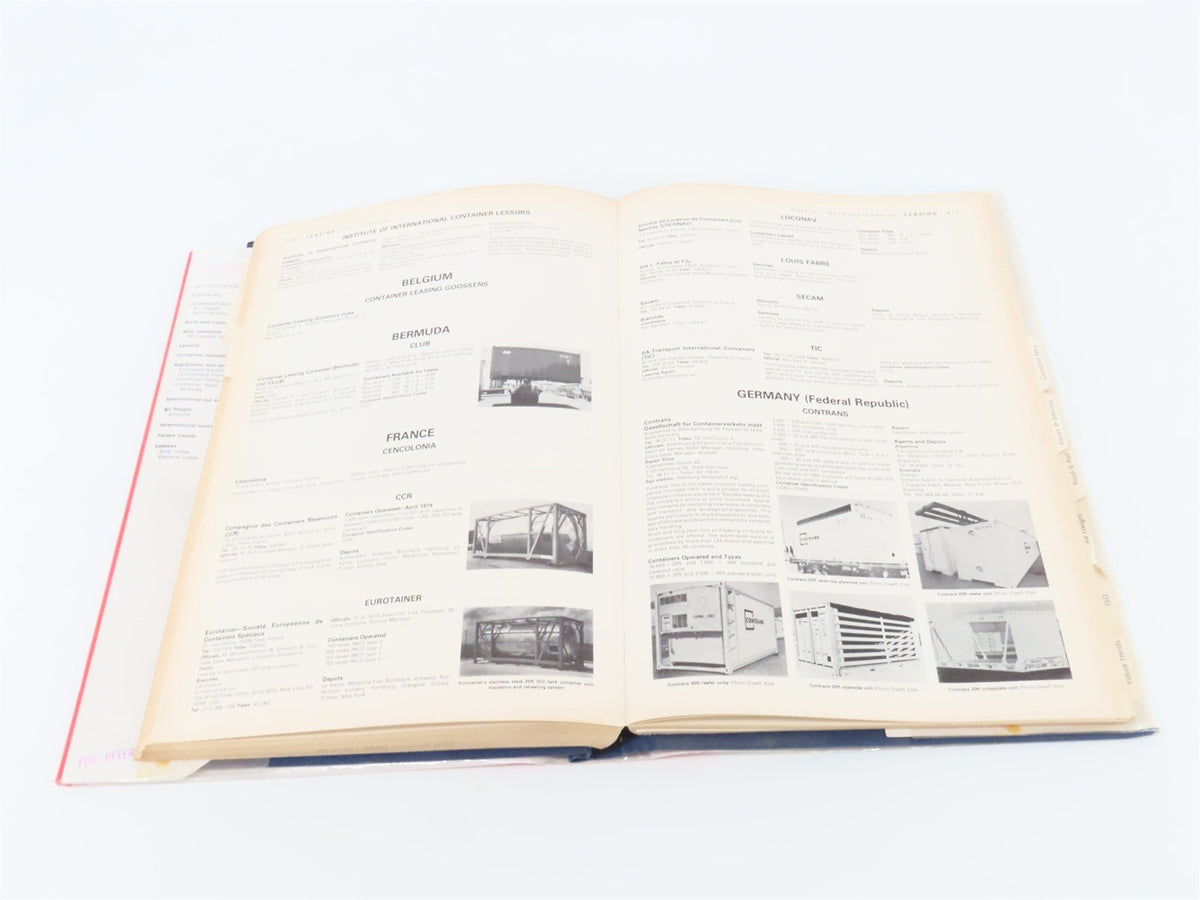 Jane&#39;s Freight Containers Thirteenth Edition by P. Finlay FCIT, Editor ©1981 HC