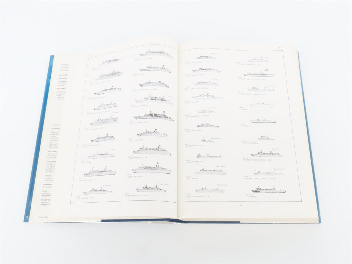 Jane&#39;s Merchant Ships 1987-88 Third Edition by D. Greenman ©1987 HC Book
