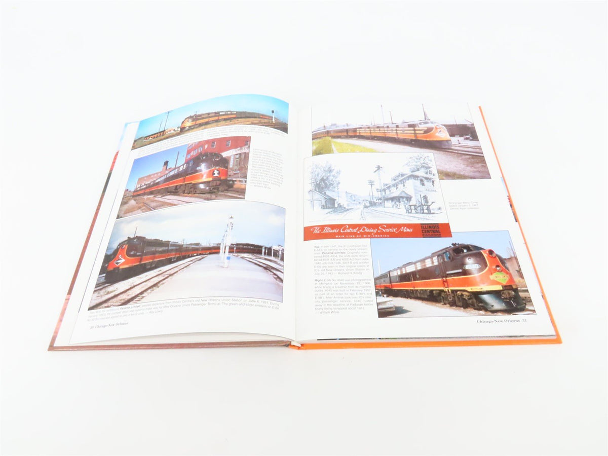 Illinois Central Color Pictorial Vol. One Passenger Service by Downey ©2002 HC