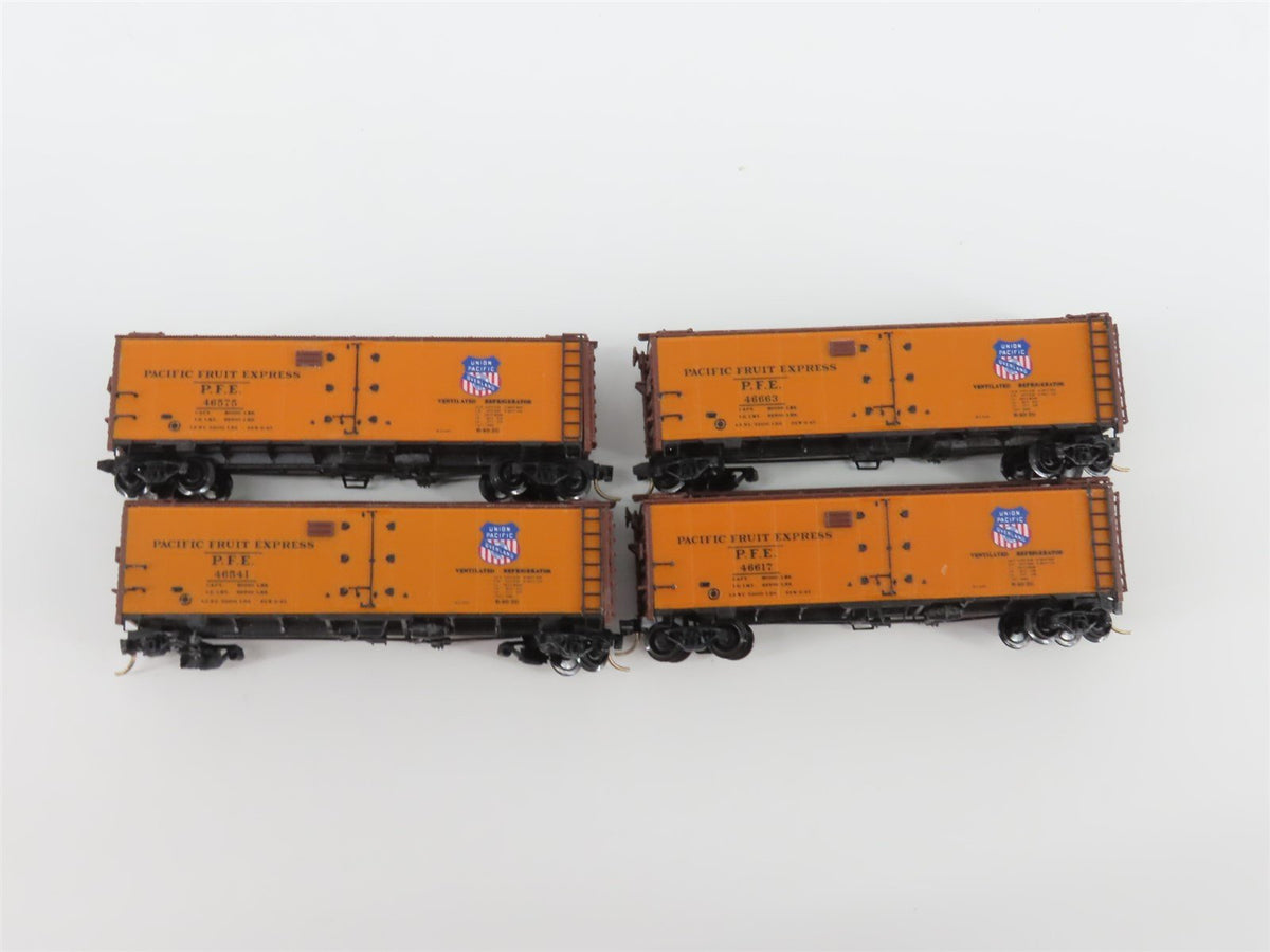 LOT of 12 N Scale InterMountain SP UP PFE Pacific Fruit Express Reefers