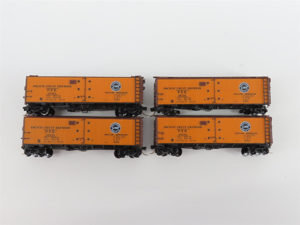 LOT of 12 N Scale InterMountain SP UP PFE Pacific Fruit Express Reefers