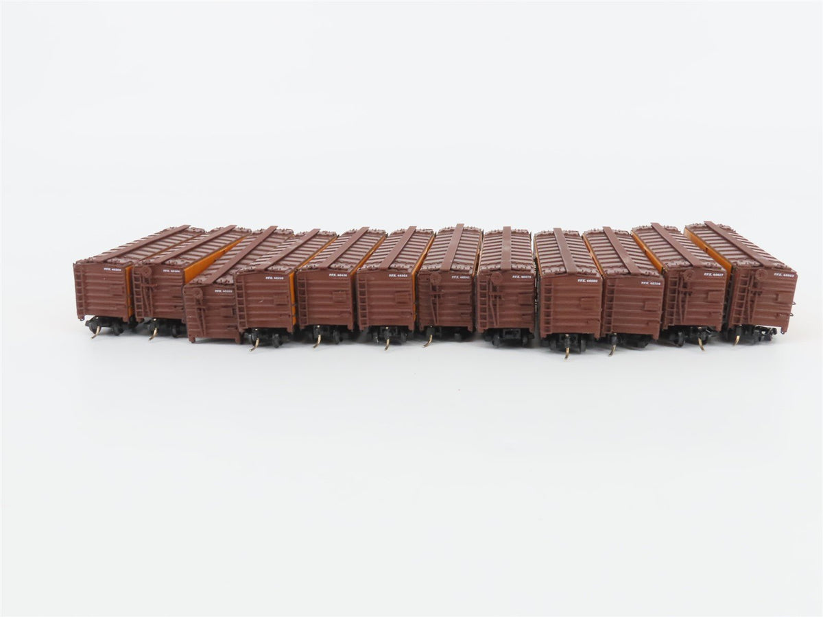 LOT of 12 N Scale InterMountain SP UP PFE Pacific Fruit Express Reefers