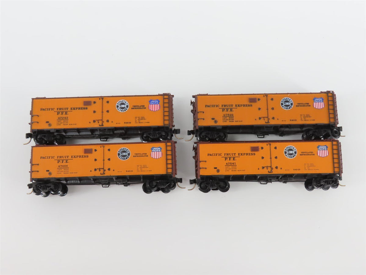 LOT of 12 N Scale InterMountain SP UP PFE Pacific Fruit Express Reefers