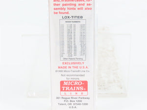 N Scale Micro-Trains MTL 53050 MILW Milwaukee Road 60' Centerbeam Flatcar #63056