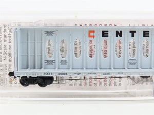 N Scale Micro-Trains MTL 53040 TCAX Centex 60' Centerbeam Flatcar #00006