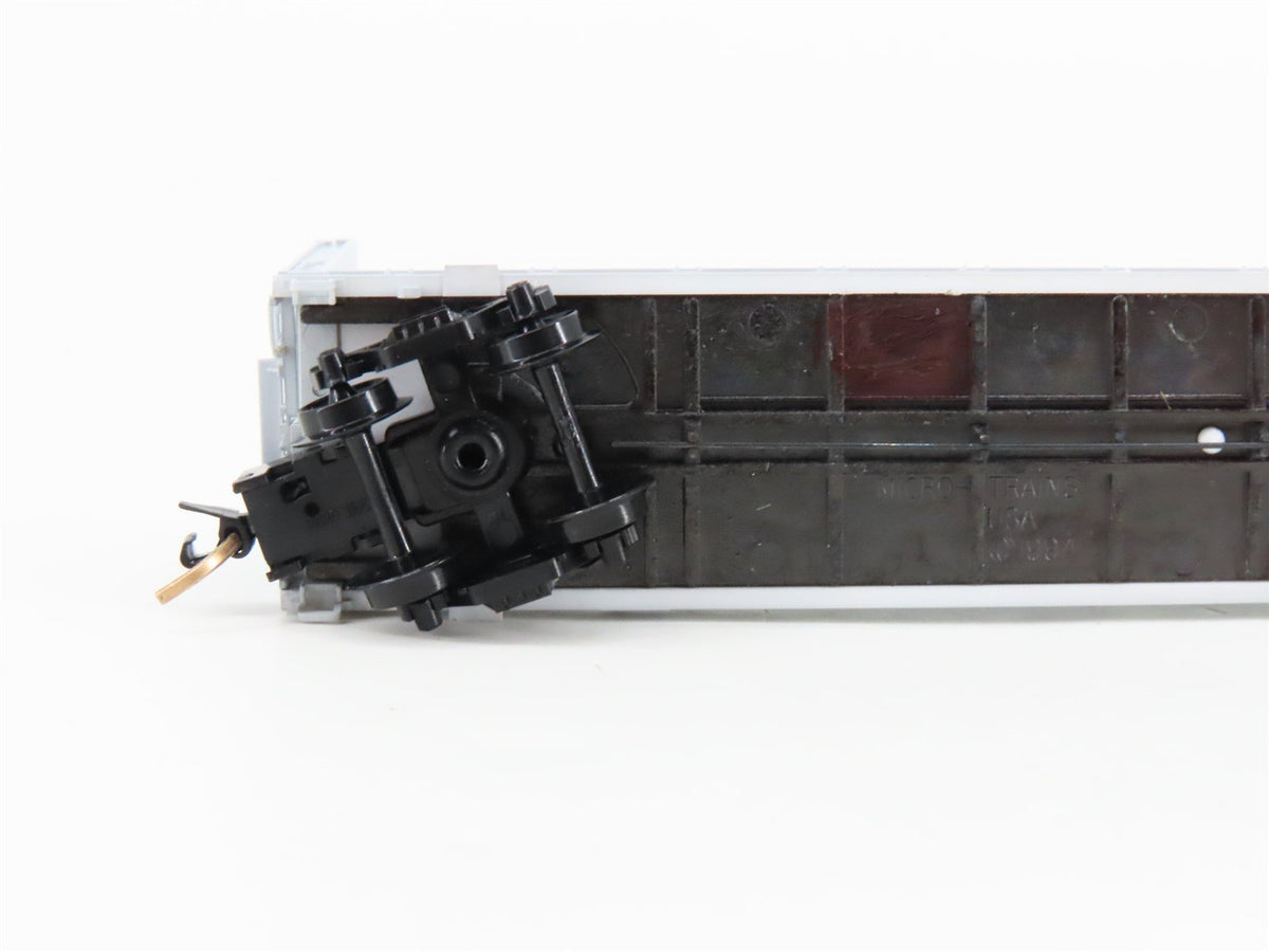 N Scale Micro-Trains MTL 53040 TCAX Centex 60&#39; Centerbeam Flatcar #00006