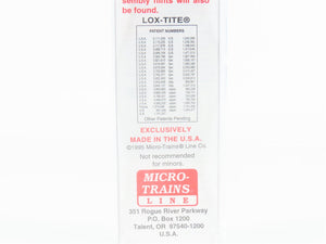 N Scale Micro-Trains MTL 53040 TCAX Centex 60' Centerbeam Flatcar #00006