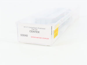 N Scale Micro-Trains MTL 53040 TCAX Centex 60' Centerbeam Flatcar #00006