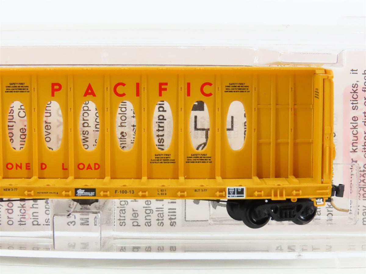 N Scale Micro-Trains MTL 53030 UP Union Pacific 60&#39; Centerbeam Flatcar #217009
