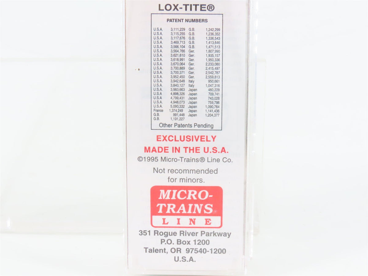 N Scale Micro-Trains MTL 53030 UP Union Pacific 60&#39; Centerbeam Flatcar #217009