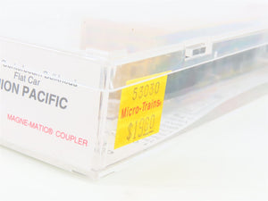 N Scale Micro-Trains MTL 53030 UP Union Pacific 60' Centerbeam Flatcar #217009