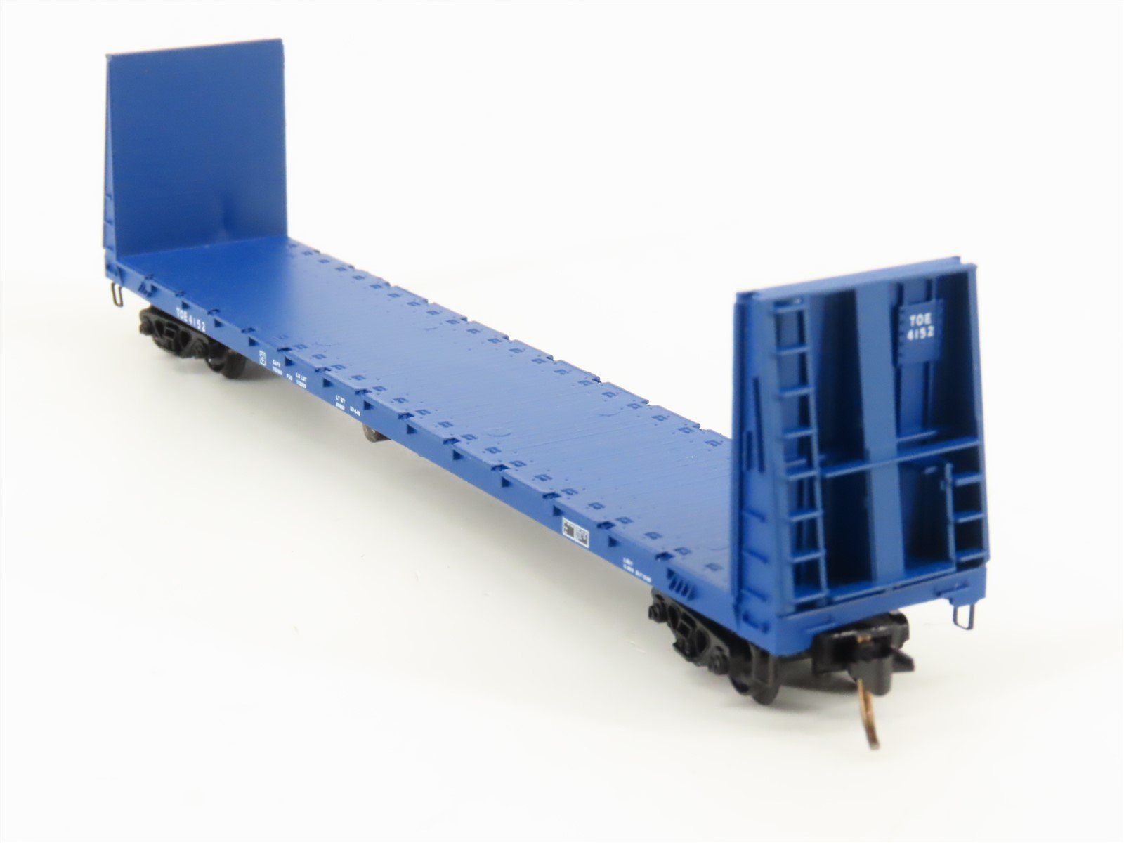 N Scale Micro-Trains MTL 54090 TOE Railway 61' Bulkhead Flatcar #4152