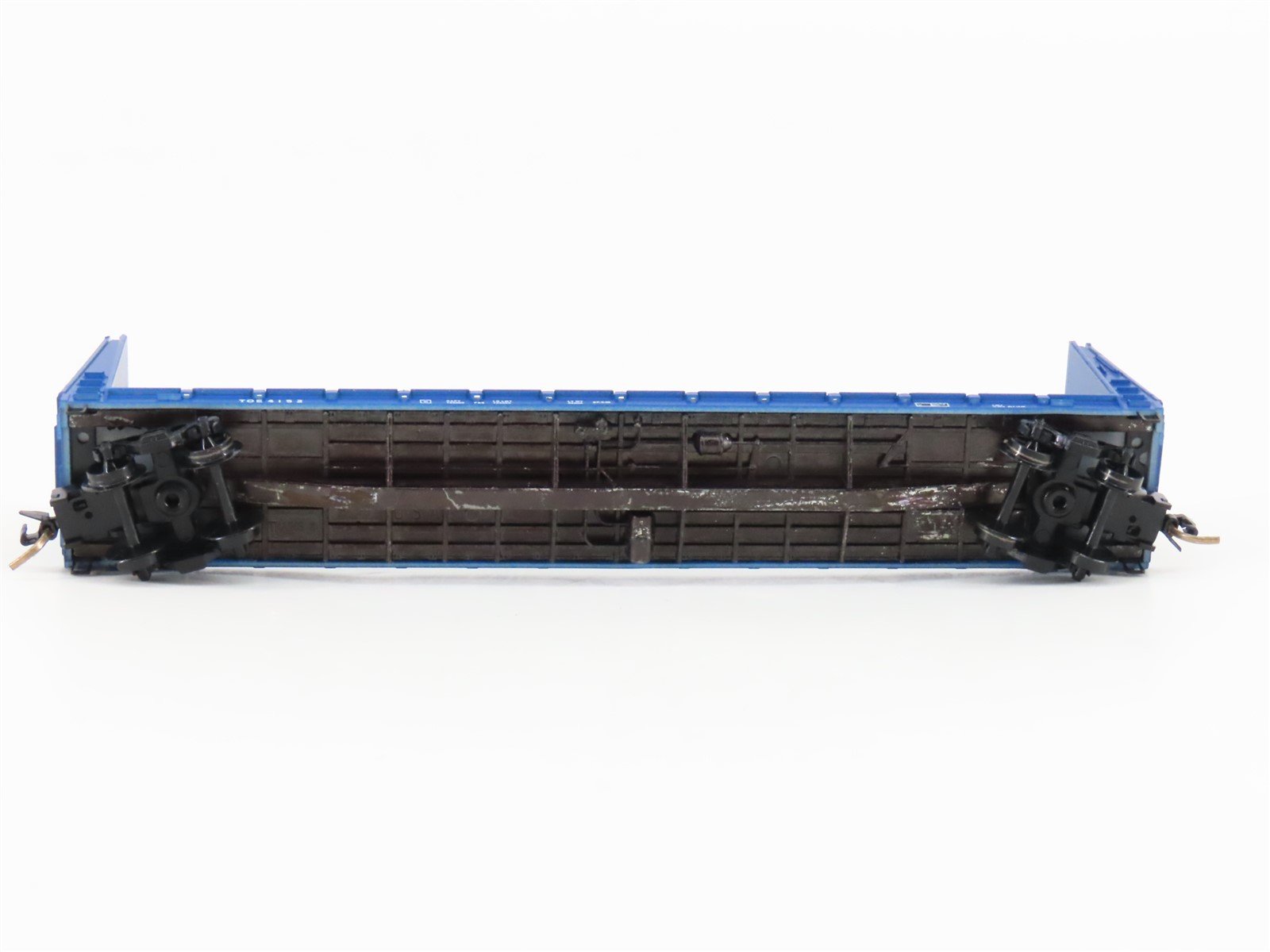 N Scale Micro-Trains MTL 54090 TOE Railway 61' Bulkhead Flatcar #4152