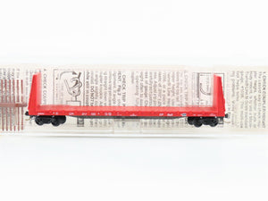 N Scale Micro-Trains MTL 54070 CP Rail 61' Bulkhead Flatcar #317135
